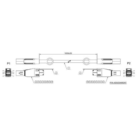 Istarusa Istarusa Sff-8644 Cable 1M K-HD44-1M